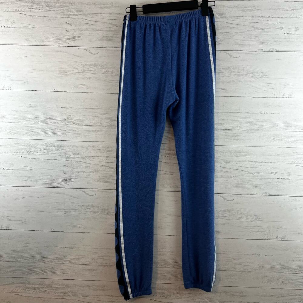 Wildfox Blue Hearts Desire Jogger Sweat Pants Size S - Picture 2 of 6